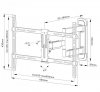 Neomounts Uchwyt ścienny WL40-550BL16  40-65 cali